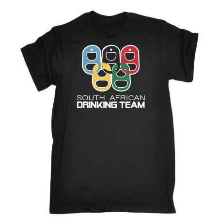 123t Men's South African Drinking Team T-SHIRT